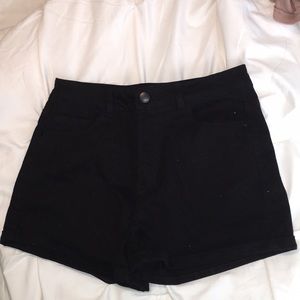 High waisted shorts